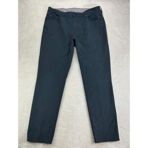 Vineyard Vines On-The-Go Chino Pants Mens 36x32 Blue 5-Pocket Logo Golf